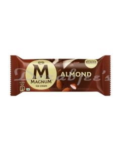 KWALITY WALLS MAGNUM ALMOND MADE WITH BELGIAN CHOCOLATE ICE CREAM  70G