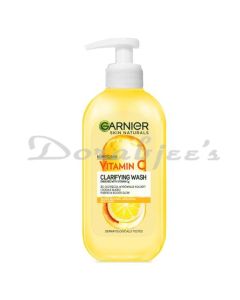 GARNIER VITAMIN C CLARIFYING FACE WASH 200ML