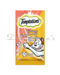 TEMPTIIONS SALMON CHEESE FLAVOR 12GX4 48G
