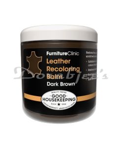 FURNITURE CLINIC LEATHER RECOLORING BALM DARK BROWN 250ML