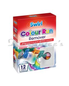 SWIRL COLOR RUN REMOVER 12 SHEETS