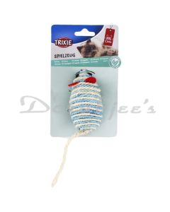 ABK PET SISAL MOUSE 10CM
