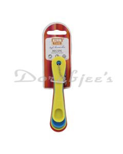 ALL TIME PLASTICS MEASURING SPOON 4P 404524
