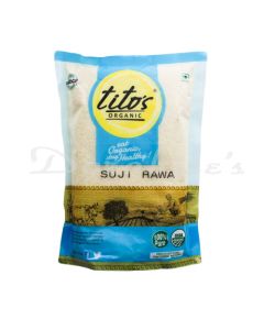 TITOS ORGANIC SUJI RAWA 500G