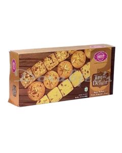 KARACHI KAJU BADAM PISTA ALMOND FRUIT COOKIES 600G