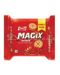 PARLE MAGIC ORANGE FLAVOR SANDWICH BISCUITS 183G