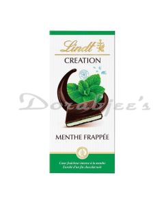 LINDT CHOCOLATE MENTHE FRAPPE CHOC 150G