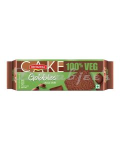 BRITANNIA  GOBBLES VEG  CAKE CHOCOLATE 60 G