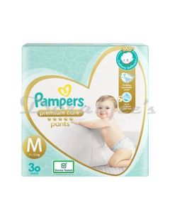 PAMPERS PC PANTS 30S MD 7-12