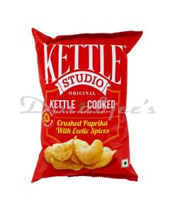 KETTLE CHIPS CRUSHED PAPRIKA EXOTIC SPICES 125G