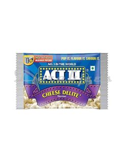 ACT II CHEESE DELITE FLAVOR MICROWAVABLE POPCORN 106G