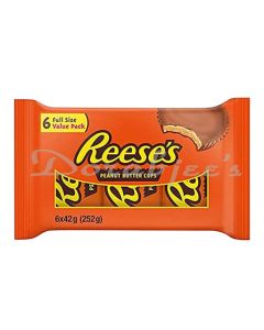 REESES PEANUT BUTTER CUP 6X42G 252G