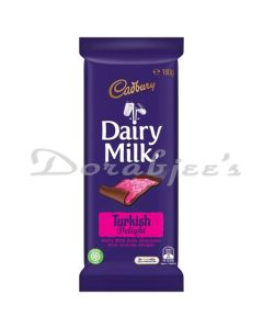 CADBURY DAIRY MILK TURKISH DELIGHT CHOCOLATE 220G