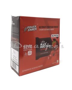 MAX PROTEIN 30G  CHOCO BERRY ENERGY BAR PK 6