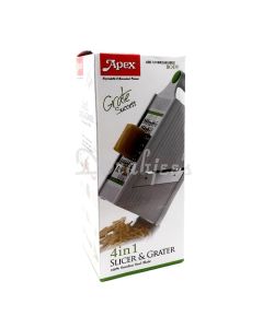 APEX PLASTIC KITCHEN  4 IN 1 SLICER