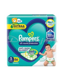 PAMPERS ALL-ROUND PROTECTION PANTS S 86 COUNT 4 - 8 KG