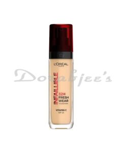LOREAL PARIS LIQUID FOUNDATION INFAILLIBLE 32H FRESH WEAR WARM DORE 125 30ML