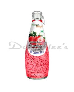 AMERICAN DELIGHT  BASIL DRINK STRAWBERRY 300ML