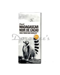 AMUL CHOCOLATE MADAGASCAR NOIR 55% 125G