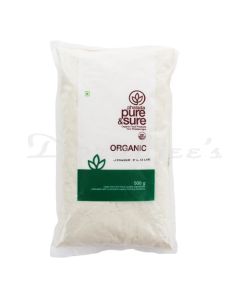 PURE AND SURE ORGANIC JOWER FLOUR  500 G