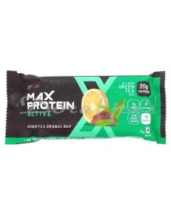 MAX PRO GREEN TEA ORANGE ENERGY BAR 70 G