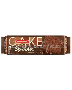 BRITANNIA GOBBLES CHOCO CHILLI CAKE SLICES 45G