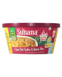 SUHANA CUPPA DAL TADKA AND JEERA RICE 70G