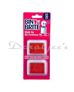 BIN BRITE BERRY STICK ON BIN FRESHENER 2X5G