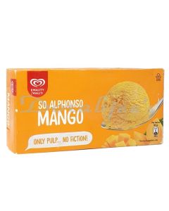 KWALITY WALLS ICE CREAM PP ALPHONSO MANGO 700ML