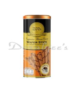ROYAL WAFER CAPPUCCINO FLAVOR CREAM WAFER STICK 125G