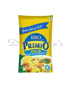 RRO PRIMIO GOLD FILTERED GROUNDNUT OIL POUCH 1LTR