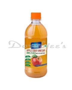 AMERICAN GARDEN APPLE CIDER VINEGAR WITH MOTHER 500ML