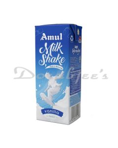 AMUL VANILLA MILKSHAKE 200ML TETRA PACK