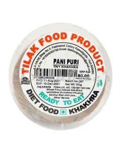 TILAK FOOD PRODUCT TINY  PANI PURI KHAKHRA 200G