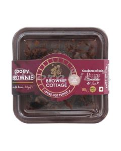 BROWNIE COTTAGE BROWNIE WITH PURE HOT FUDGE 80G