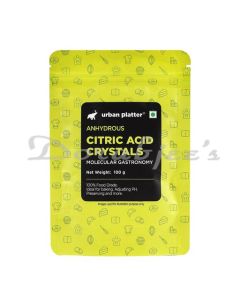 URBAN PLATTER PURE CITRIC ACID CRYSTALS 100G
