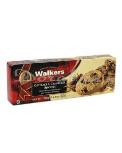 WALKERS OAT FLAKES AND CRANBERRY COOKIES 150G