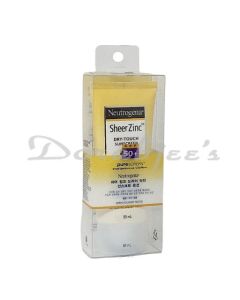 NEUTROGENA SHEER ZINC DRY TOUCH SUNSCREEN LOTION SPF 50 80ML