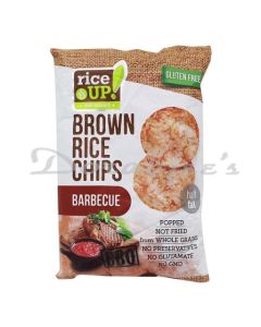 RICEUP BROWN RICE CHIPS BARBECUE 60 G
