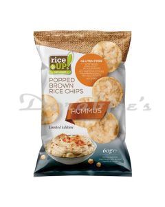 RICEUP BROWN RICE CHIP HUMMUS 60G