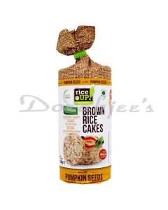 RICEUP BROWN RICE CAKE PUMPKIN 120G