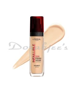 LOREAL PARIS LIQUID FOUNDATION OIL ABSORBING FORMULA INFALLIBLE 32H FRESH WEAR 220 SAND
