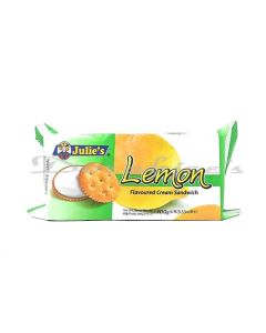 JULIES LEMON CREAM COOKIES 100G S