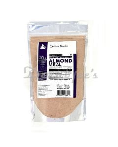 SATTVIK FOODS    ALMOND MEAL DEFATTED 250G