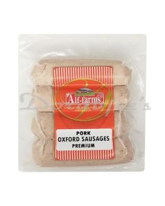 ALF FARMS FROZEN PORK OXFORD SAUSAGES 200G