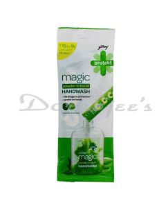 GODREJ PROTEKT HAND WASH POWDER MR. MAGIC REFILL 9G