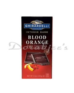 GHIRARDELLI INTENSE DARK BLOOD ORANGE DARK CHOCOLATE100
