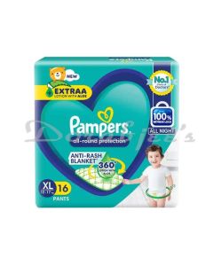PAMPERS DIAPER PANTS - XL  16 PIECES