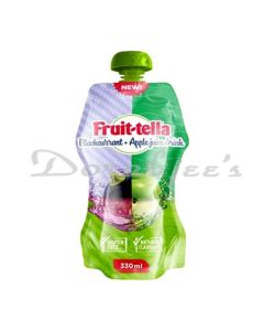 FRUTTELLA BLK CURRENT APPLE JUICE 330ML