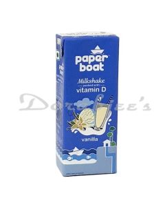 PAPER BOAT JUICE DRINK VANILLA SHAKE 180ML